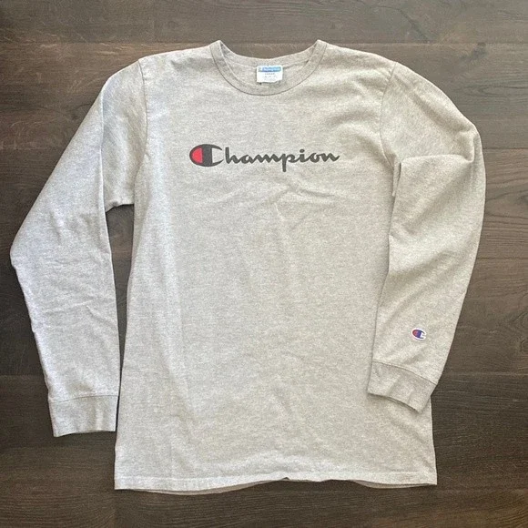 Champion long sleeve t-shirt Sz L - Picture 1 of 7